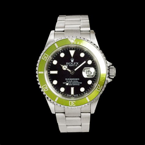 rolex submariner 16610 kermit